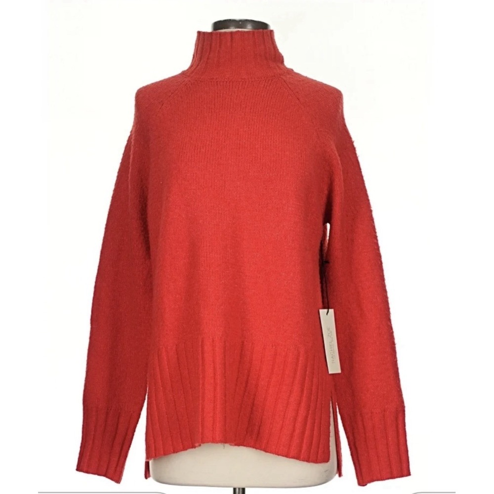 Rachel Zoe Size Small Turtleneck sweater Red Tunic